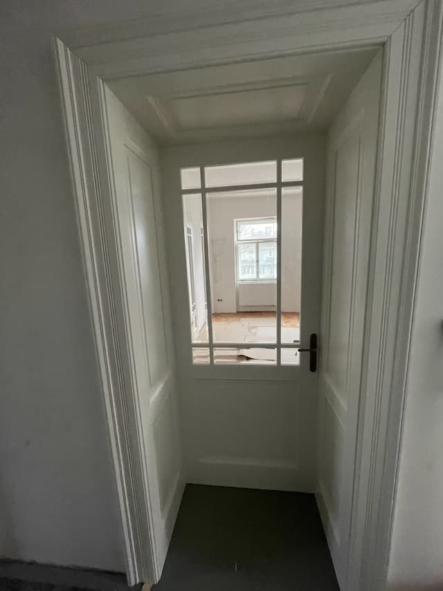 14. Ukázka rekonstrukce historické vily v Pyšelách okrese Benešov ve Středočeském kraji.