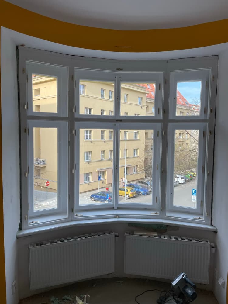 Ukázka práce lomená okna Praha žižkov | Jaroslav Heidinger | replikyoken.cz